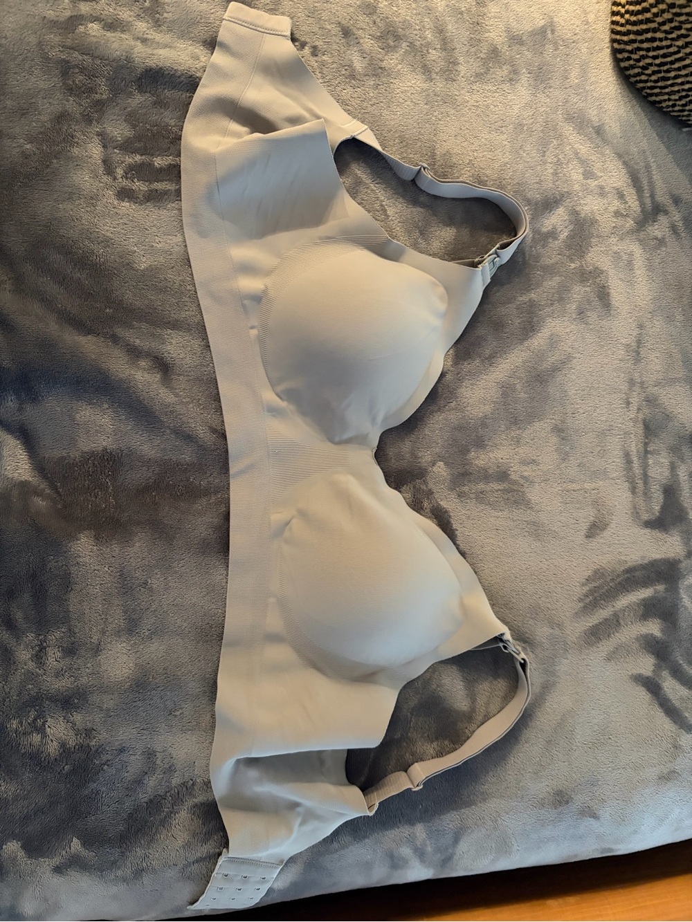 Seamless Light Beige/grey Wireless Everyday Bra